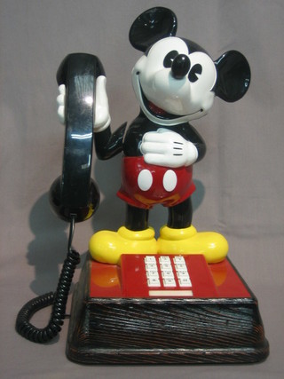 An ATC plastic Mickey Mouse telephone
