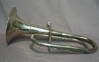 A silver "French" horn