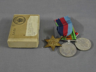 A group of 3 medals comprising 39/45 Star, Defence & War medal