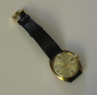 A gentleman's Omega Seamaster Cosmic wristwatch contained in a gilt metal case, the reverse of the case marked Seamaster waterproof 13 60 17 SP-Tool 107