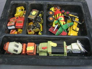 A Matchbox Battle Wing K333 and various other Matchbox cars