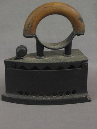 An old iron box iron