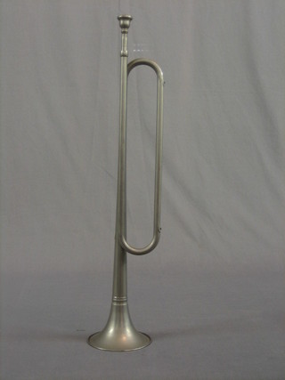 A polished steel horn