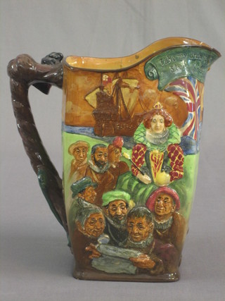 A Royal Doulton Drake jug, no. 253 (very f and r) 10"