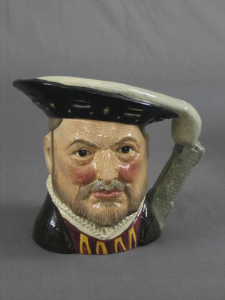 A large Royal Doulton character jug Henry VIII D6642