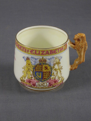 A Paragon George VI 1937 Coronation mug