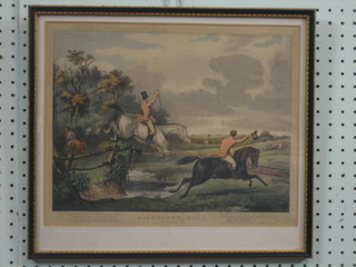 Plates 1-6, a set of 18th/19th Century hunting prints "Bachelor's Hall" 12" x 14" 