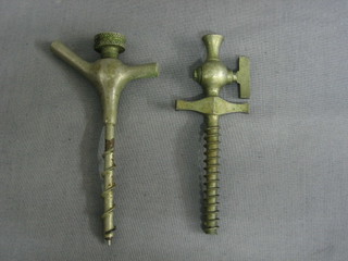 2 old champagne spigots