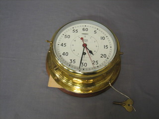 A Smith's Wardroom clock, the 8" dial marked Smith's Astral