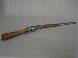 A reproduction American style rifle