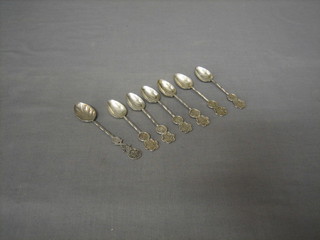 6 Eastern silver teaspoons and 1 other 3 ozs