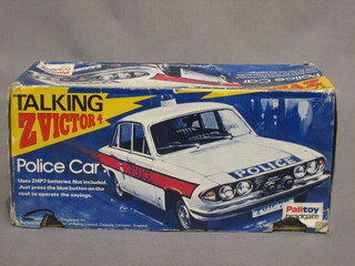 A Palitoy plastic talking Police car, boxed