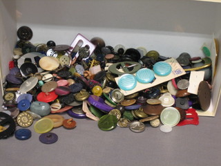 A collection of various buttons