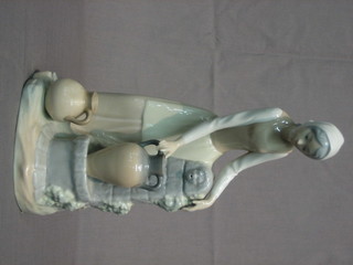 A Nao figure - Lady at Well Head 11"
