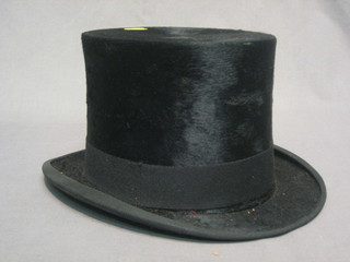 A gentleman's black top hap by Flights Ltd.