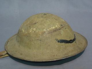 A British steel helmet