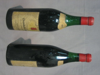 2 bottles of 1964 Chambolle-Musigay