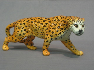 A Beswick figure of a walking leopard 12"