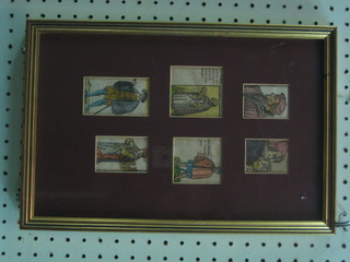 6 early woodcuts from Munster 2" x 2"