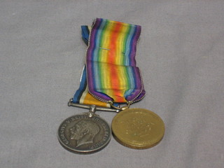 A  pair British War Medal and Victory medal to 29003  Saffa  W Ramsey Royal Engineers