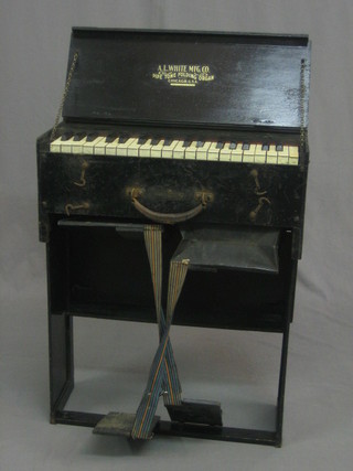 A  portable  missionary  harmonium by L  A  White  of  Chicago