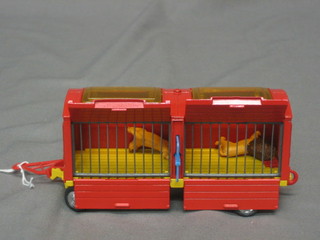 A Corgi Major 1123 Chipperfield's Circus animal cage complete with lion and lioness, boxed