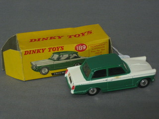 A  Dinky  Toy  189  Triumph  Herald,  boxed  (1  flap   missing)