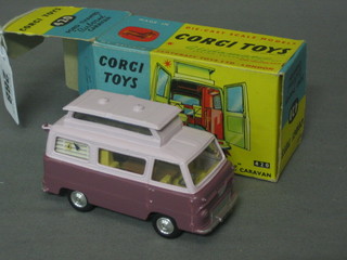 A Corgi Toy 420 Alabone caravan, boxed