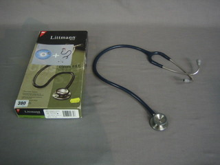 A Littmann medical stethoscope