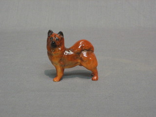 A Royal Doulton figure of a standing Chow 2"