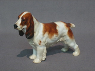 A  Royal  Doulton figure of a liver coloured standing  Spaniel  3"