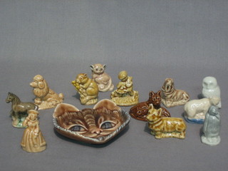5 miniature Oriental figures