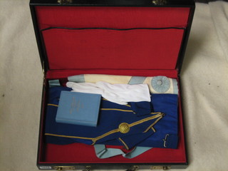 A collection of Masonic regalia