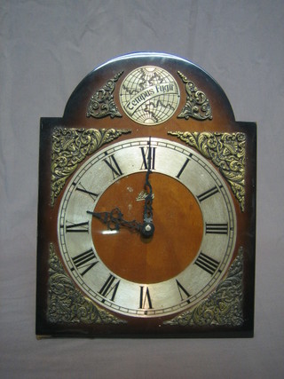 A reproduction wall mounting clock