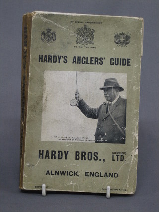 A Hardy's 1926 fishing catalogue, the front with important communication notice for registration, no supplement