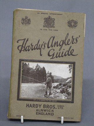 A Hardy's 1927 fishing catalogue, complete with registration form