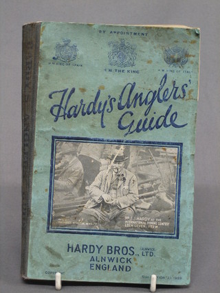 A Hardy's 1929 fishing catalogue (some light water damage)