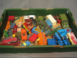 A Dinky Sams car 108 and other Dinky and Corgi toy cars