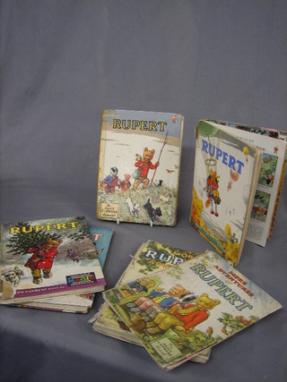 1 vol. "More Rupert Adventures" and 5 other Rupert annuals