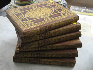 Volumes 1 - 6 "Country Seats of Noble English Gentleman of  Great Britain and Ireland"