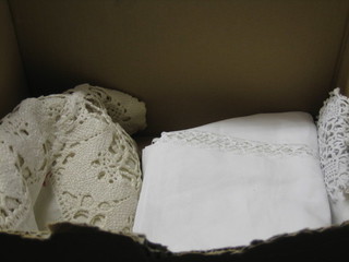 A collection of assorted linens