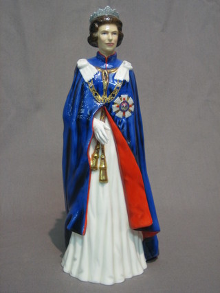 A Royal Doulton limited edition figure to celebrate the 30th Anniversary of the Coronation of HM The Queen HN2878