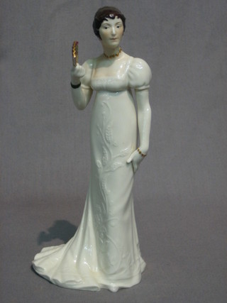 A Franklin porcelain figure Charlotte The Quadrille 8"