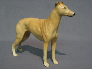 A Beswick figure of a greyhound - Jovial Roger 5"