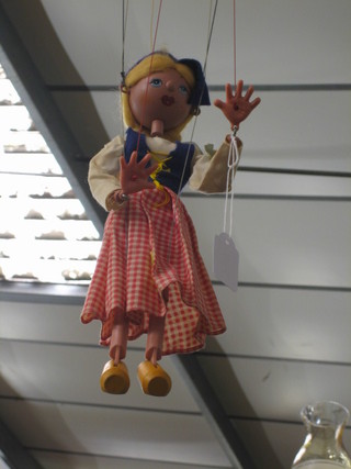 A Pelham puppet in the form of a Dutch Girl
