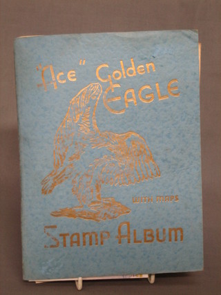The Ace Gold Eagle stamp album and 2 first day covers