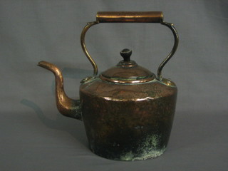 A 19th Century copper kettle 12"