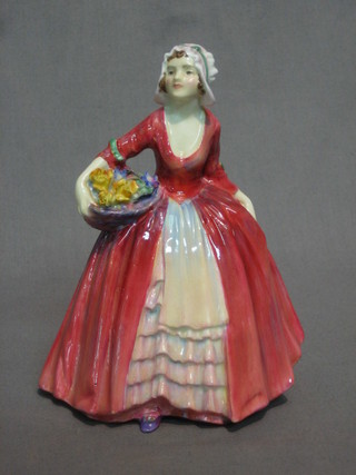 A Royal Doulton figure Janet HN1537, (base with crack and some paint loss to skirt)  