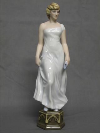 A Royal Dux limited edition figure "Diana Princess of Wales" 12"