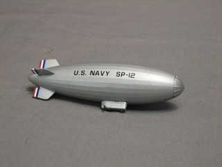 A model of a US Navy SP12 air ship 5"